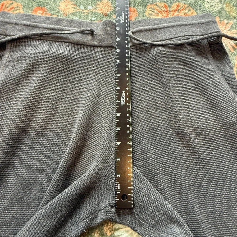 Vineyard‎ Vines Mens Large Gray Wool Blend Waffle Knit Wide Leg Lounge Pants